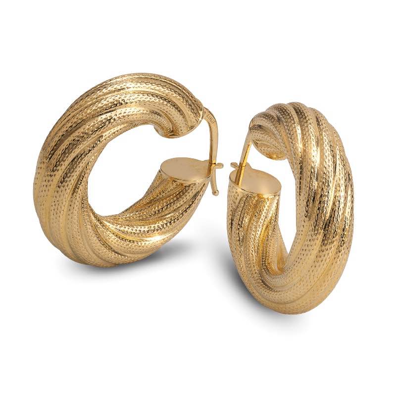 Cote D'Azur Hoop Earrings